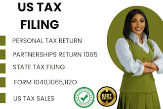file US tax return for business and individual tax return, form 1120, 1040, 1065