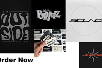 design aesthetic y2k gen z inspired logo for your brand