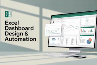 do interactive dashboard, professional power bi, budget planner, report in excel