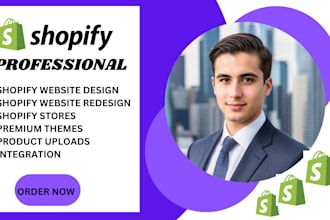 create a stunning gempages website design for shopify store