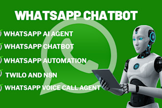 do whatsapp business API setup and build whatsapp chatbots
