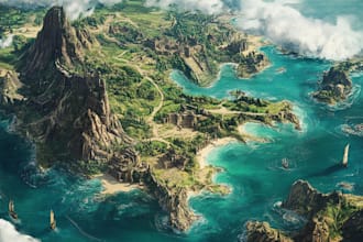 make a fantasy map for your dnd game