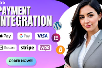 wix website integrate stripe paypal crypto klarna braintree or any payment api