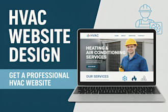 hvac website design hvac construction website plumbing website roofing website