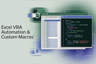 be your vba expert power bi, automate dashboard in vba macro, fix excel formulas
