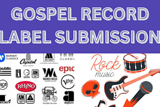 pitch your music to top record labels for signing deals