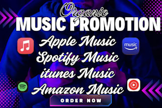 do apple music spotify music iheart pandora soundcloud itunes music promotion