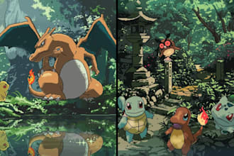 draw pokemon pixel art sprite sheet fakemon trainer custom pokemon avatar art