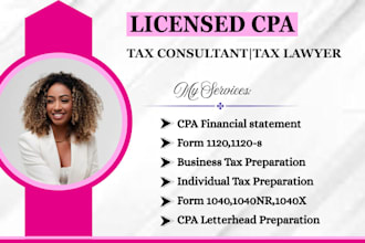 be your tax lawyer for individual and business tax accounting and compliance