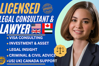 do legal consulting investments assets criminal civil immigration us, uk, canada