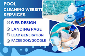 build stunning swimming pool construction website pool cleaning website redesign