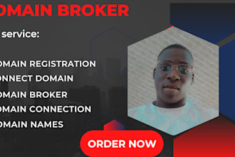 be your domain broker, domain manager, domain agent and domain name researcher