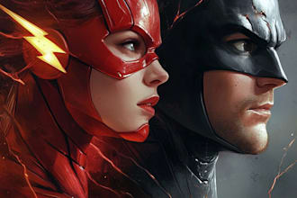 draw graphic novel illustration comic book