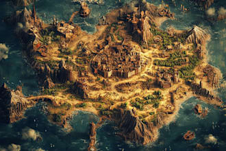 make a fantasy map for your dnd game