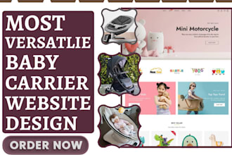 design baby product shopify baby clothing baby wraps fashion store baby website