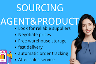 be sourcing agent,find china suppliers ,product sourcing