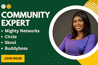 setup mighty networks, circle so, buddyboss and kajabi community platform