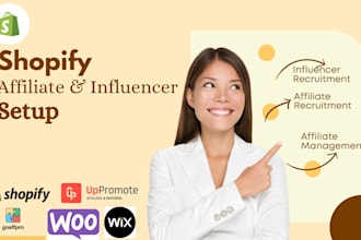do shopify affiliate influencer recruitment and affiliate marketers outreach