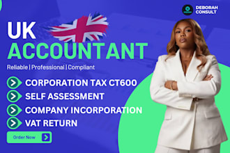 be your expert UK accountant, UK vat, and UK tax return