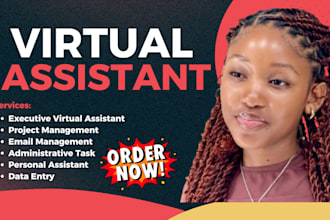 long term personal administrative executive social media virtual assistant