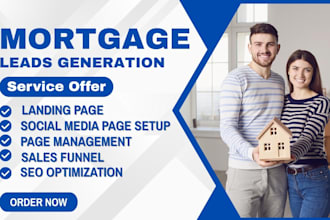 mortgage leads mortgage website mortgage broker mortgage landing page
