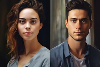 make a realistic and magical gothic painting