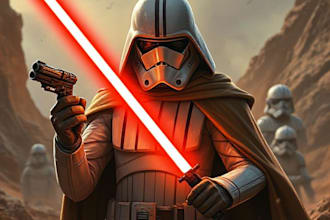 design your sci fi and star wars character