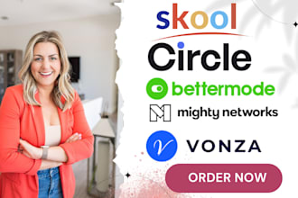 setup skool community mighty network vonza circle so bettermode online course