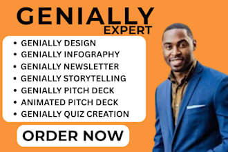 build your course or instructional design or any design on genially