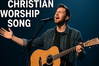 be  your christian worship melody singer  soulful male  vocalist lyrics writer