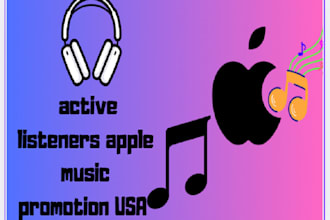 do active listeners apple music promotion USA