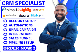 insightly freshsales resimpli scoro espocrm justcall bitrix24 zapier integration