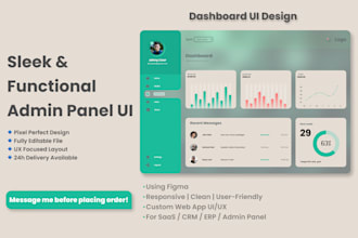 do modern app, website UI UX design  figma or framer expert