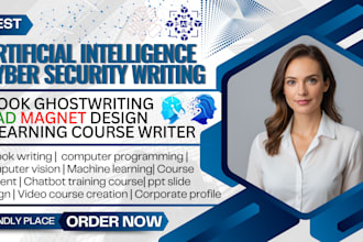 artificial intelligence cyber security digital forensic chatbot ebook writer ppt