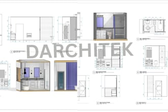 draw mep, electrical, hvac, and plumbing drawings for residential and commercial