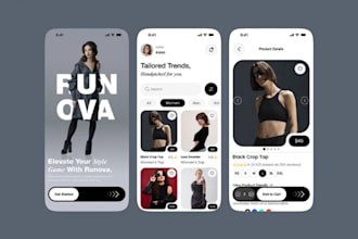 develop ecommerce app online shopping app live shopping app multivendor app