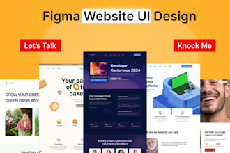 create a professional website for your service