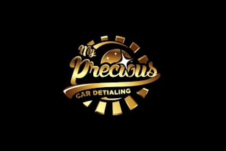 design exciting unique car detailing company logo
