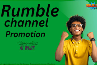 organically promote and distribute your rumble video to increase US audience