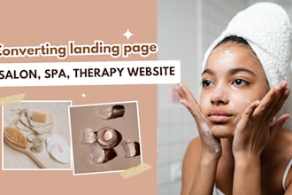 cosmetic fit gym beauty care hair salon website wellness website spa website
