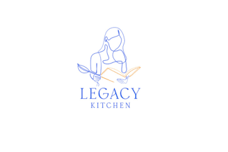 design food blog modernized historical recipes logo