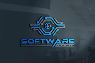 design crypto, cyber security, software, tech, technology logo