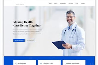medical website, dna testing website, paternity, healthcare and doctor website