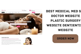 design best medical med spa doctor plastic surgery website dentist website