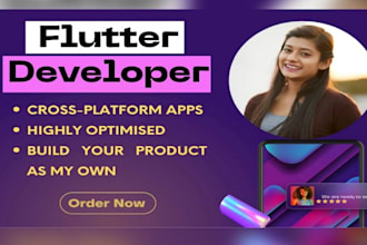 build full stack flutter or flutterflow mobile apps with stunning UI UX and API