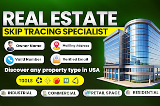 property research and commercial real estate skip tracing