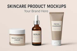 create stunning cosmetic product mockups that go viral