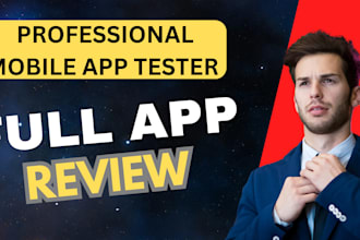 qa test and review website and app with UI UX and functionality testing