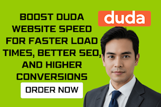do duda website speed optimization boost load times and improve UX to covert