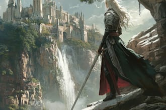 make a dnd art and d and d character for you